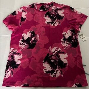 INC Floral Pink Men's Shirt